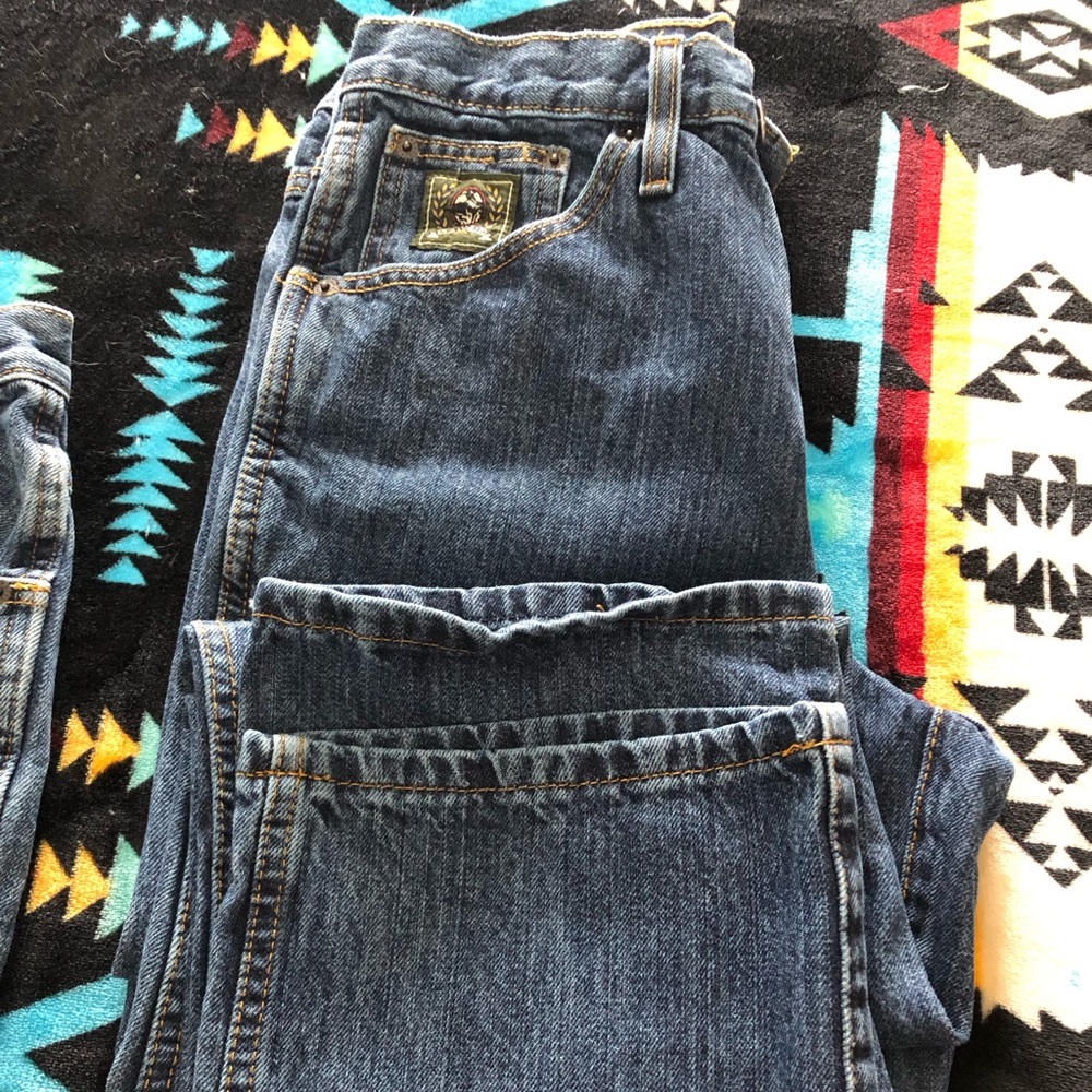 Men’s Green label Cinch worn maybe couple times size 30x38
